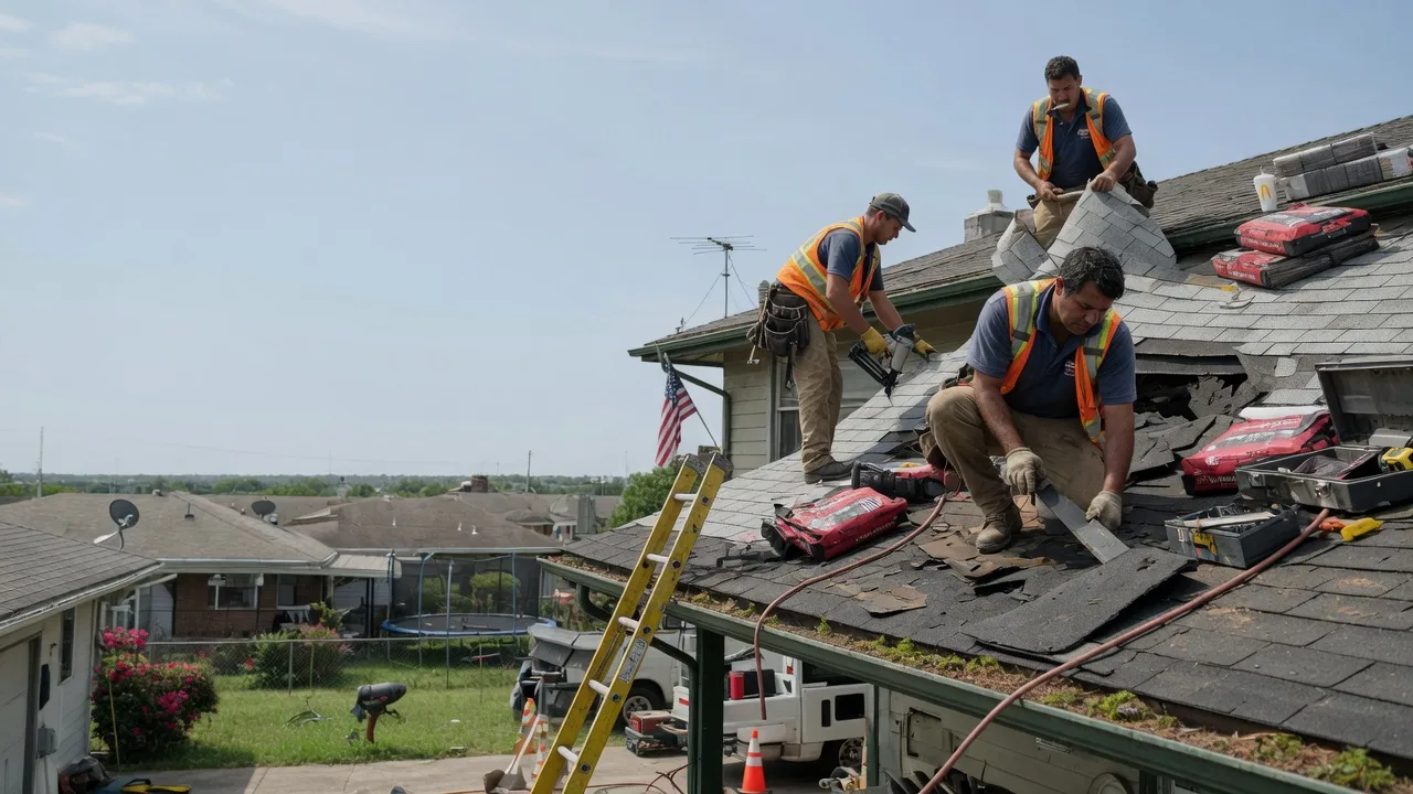 Roof Repair in Eakly, OK near me